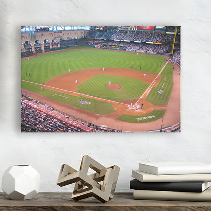 Minute Maid Park Hill, Stadium Canvas, Sport Art, Gift for him, Man Cave Decor, Art Print, Canvas Print Wall Art
