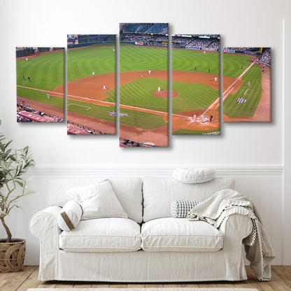 Minute Maid Park Hill, Stadium Canvas, Sport Art, Gift for him, 5 Panel, Large Canvas, Canvas Print Wall Art