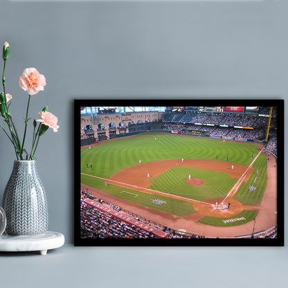 Minute Maid Park Hill, Stadium Canvas, Sport Art, Gift for him, Framed Art Print Wall Decor, Picture Framed