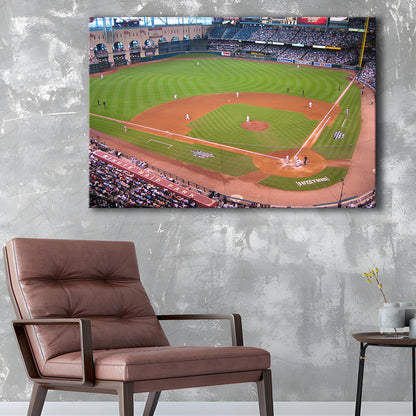 Minute Maid Park Hill, Stadium Canvas, Sport Art, Gift for him, Man Cave Decor, Art Print, Canvas Print Wall Art
