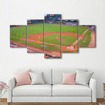 Minute Maid Park Hill, Stadium Canvas, Sport Art, Gift for him, 5 Panel, Large Canvas, Canvas Print Wall Art