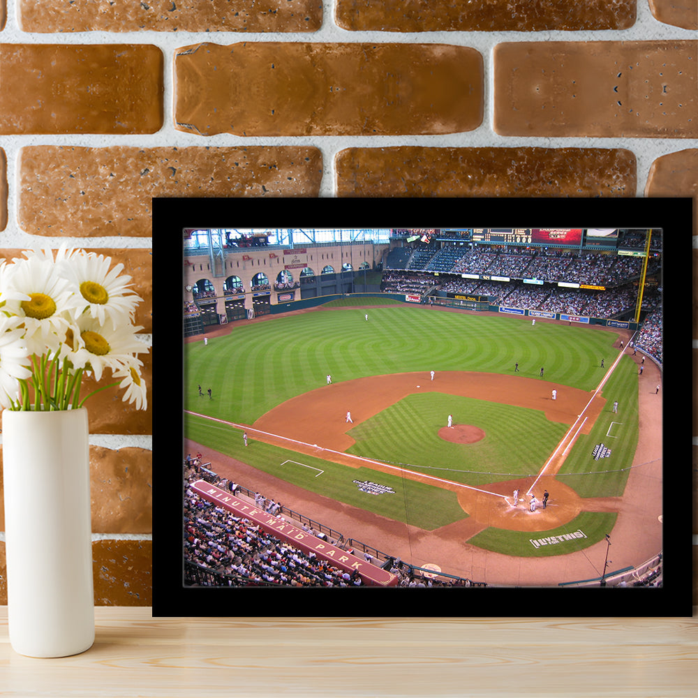 Minute Maid Park Hill, Stadium Canvas, Sport Art, Gift for him, Framed Art Print Wall Decor, Picture Framed