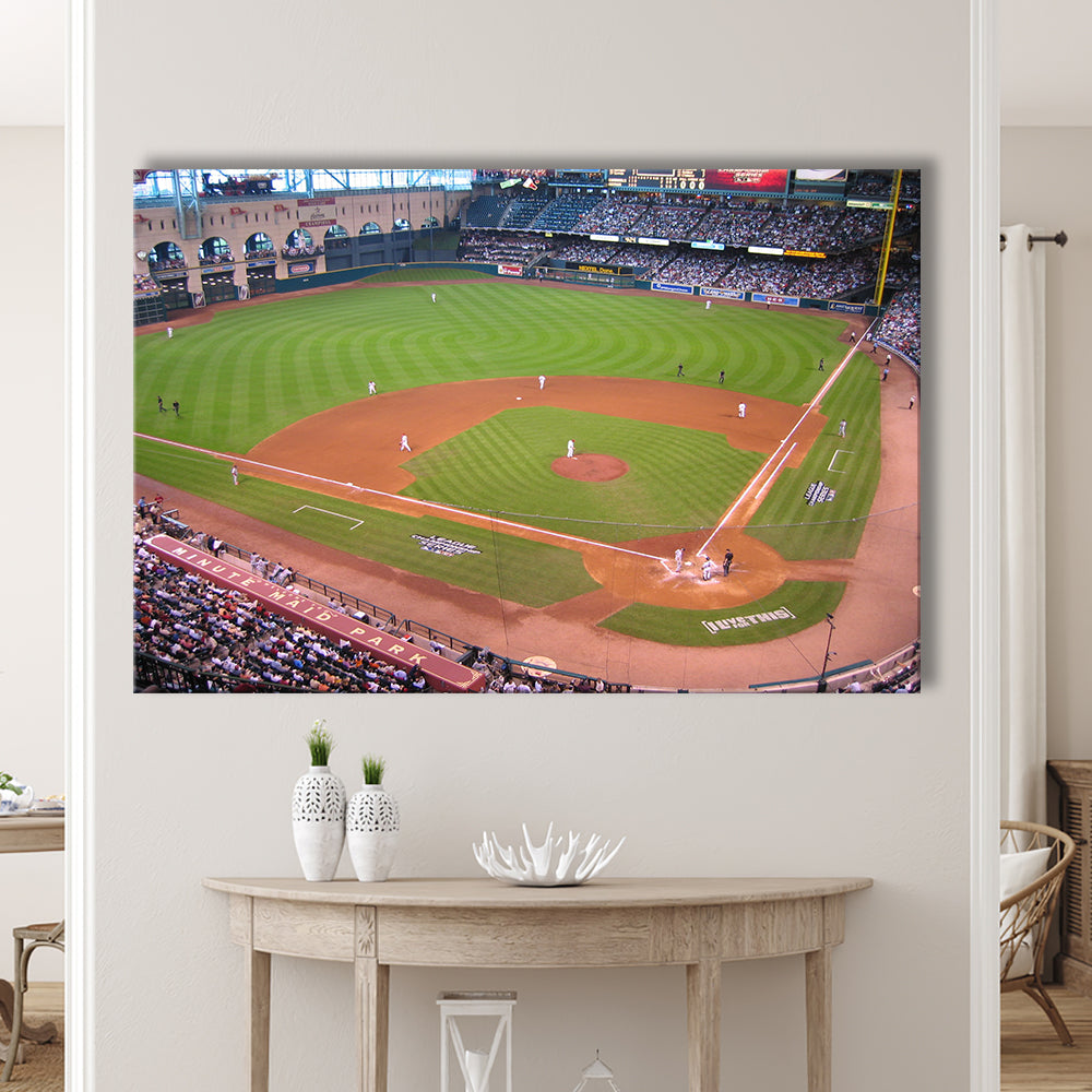 Minute Maid Park Hill, Stadium Canvas, Sport Art, Gift for him, Man Cave Decor, Art Print, Canvas Print Wall Art