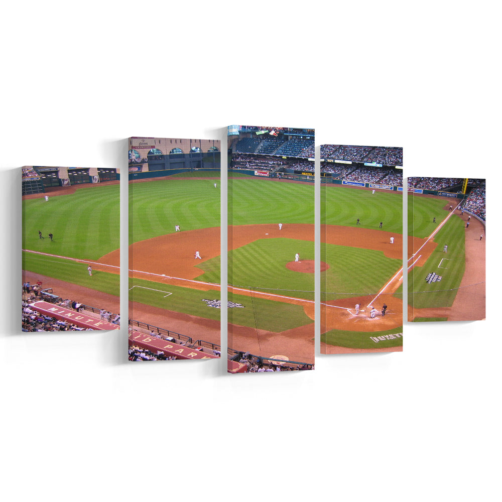 Minute Maid Park Hill, Stadium Canvas, Sport Art, Gift for him, 5 Panel, Large Canvas, Canvas Print Wall Art