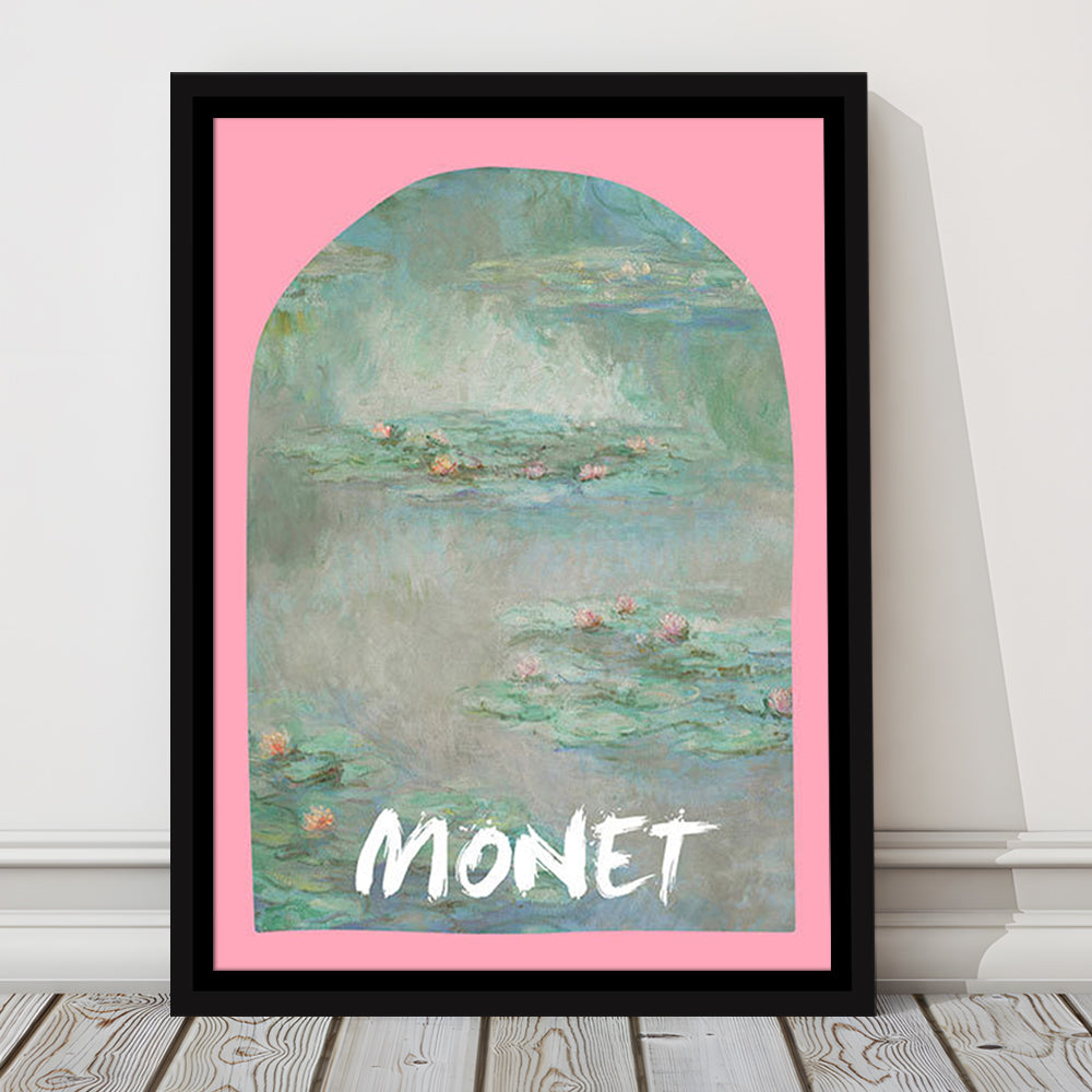 Monet Water Lilies Print, Art Print,, Gallery Wall Print, Framed Canvas Prints Wall Art