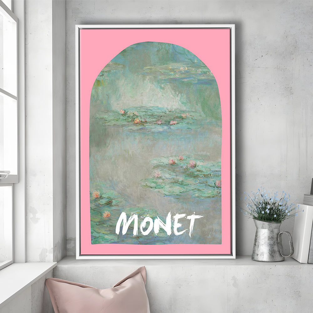 Monet Water Lilies Print, Art Print,, Gallery Wall Print, Framed Canvas Prints Wall Art