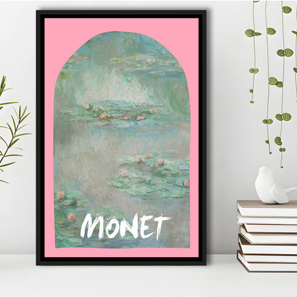 Monet Water Lilies Print, Art Print,, Gallery Wall Print, Framed Canvas Prints Wall Art
