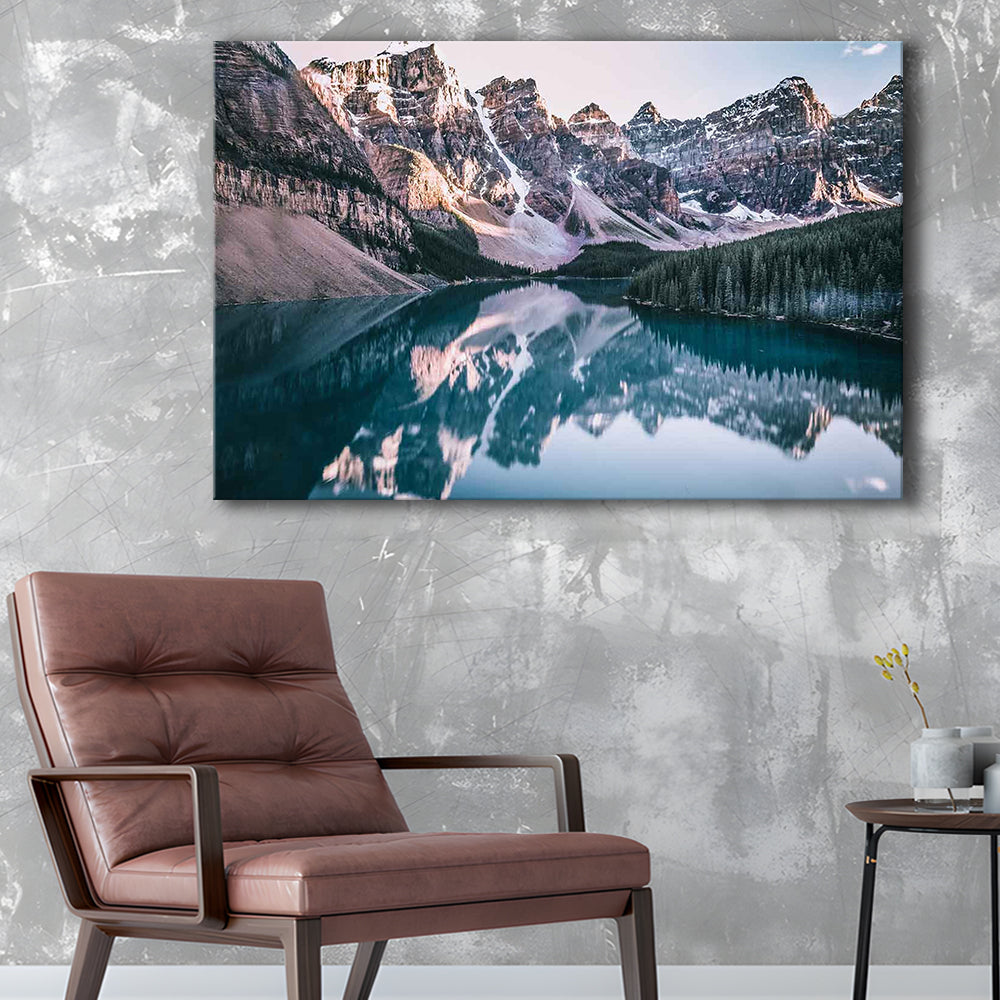 Moraine Lake Canvas Print, Moraine Lake Wall Decor, Banff National Park Poster, Lake Artwork, Cavas Print Wall Art Hom Decor