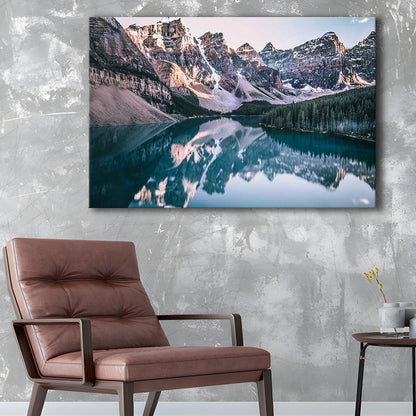 Moraine Lake Canvas Print, Moraine Lake Wall Decor, Banff National Park Poster, Lake Artwork, Cavas Print Wall Art Hom Decor