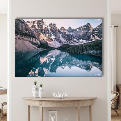 Moraine Lake Canvas Print, Moraine Lake Wall Decor, Banff National Park Poster, Lake Artwork, Cavas Print Wall Art Hom Decor