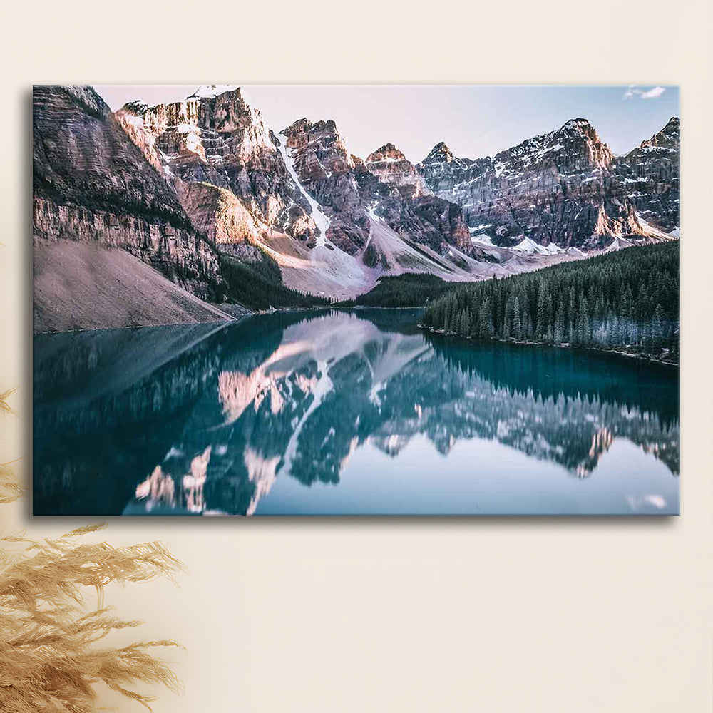 Moraine Lake Canvas Print, Moraine Lake Wall Decor, Banff National Park Poster, Lake Artwork, Cavas Print Wall Art Hom Decor