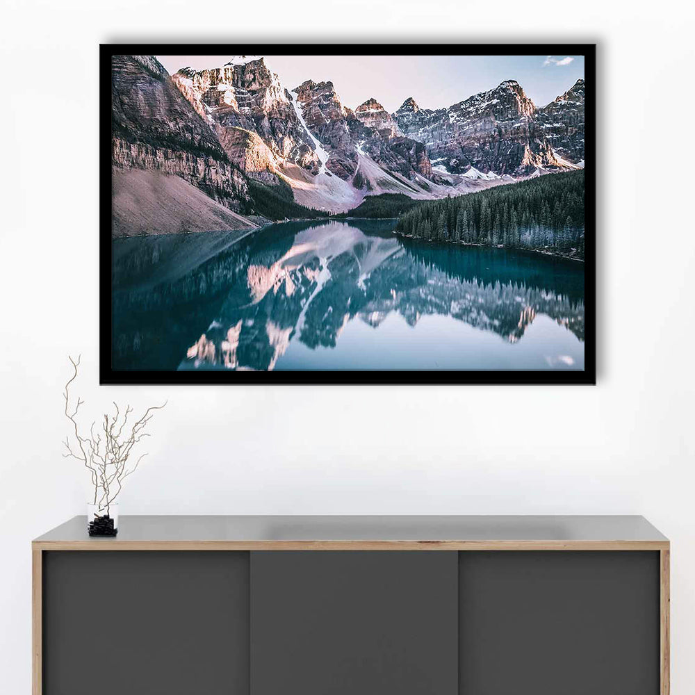 Moraine Lake Art Prints, Moraine Lake Wall Decor, Banff National Park Poster, Framed Art Print, Picture Framed