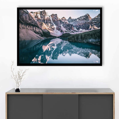 Moraine Lake Art Prints, Moraine Lake Wall Decor, Banff National Park Poster, Framed Art Print, Picture Framed