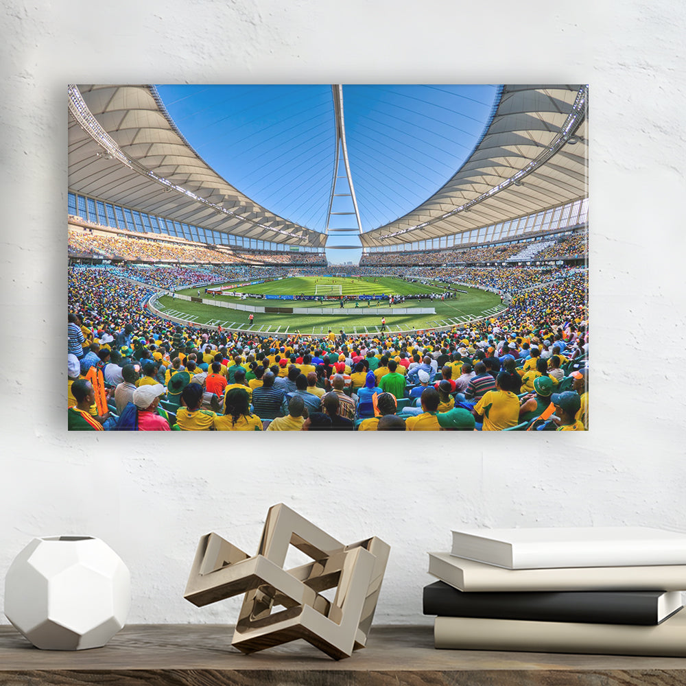 Moses Mabhida Stadium, Stadium Canvas, Sport Art, Fan Gifts, Man Cave Decor, Art Print, Canvas Print Wall Art