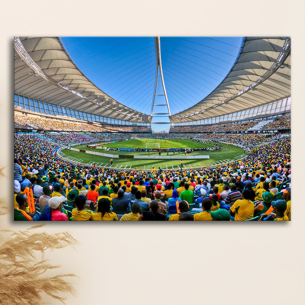 Moses Mabhida Stadium, Stadium Canvas, Sport Art, Fan Gifts, Man Cave Decor, Art Print, Canvas Print Wall Art
