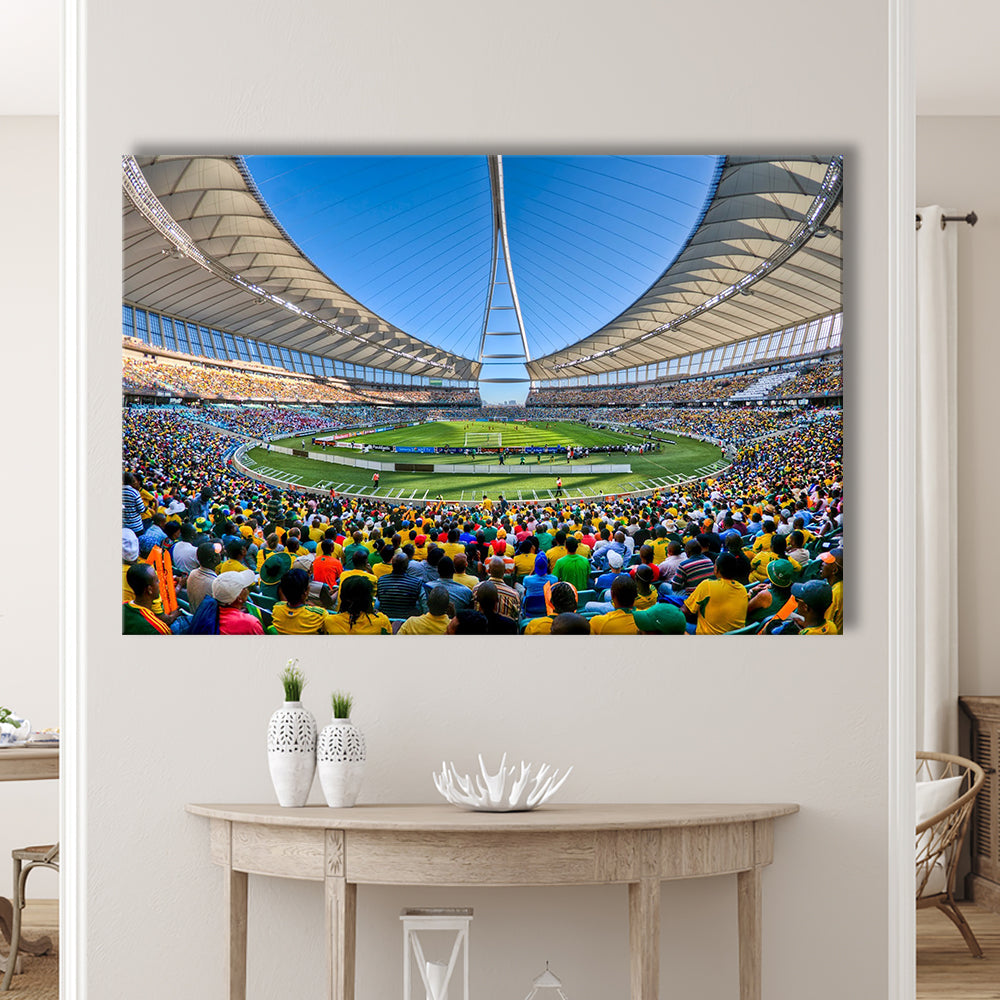 Moses Mabhida Stadium, Stadium Canvas, Sport Art, Fan Gifts, Man Cave Decor, Art Print, Canvas Print Wall Art