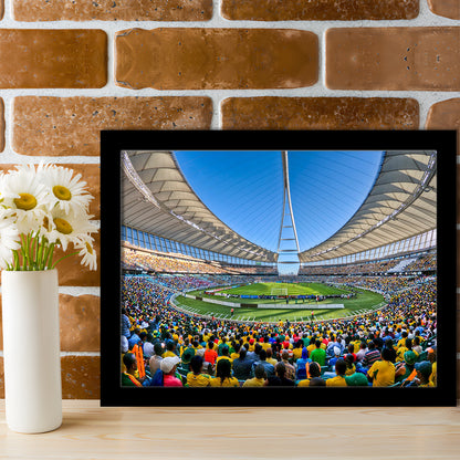 Moses Mabhida Stadium, Stadium Canvas, Sport Art, Fan Gifts, Framed Art Print Wall Decor, Picture Framed