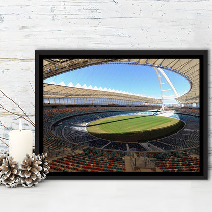 Moses Mabhida Stadium, Stadium Canvas, Sport Art, Framed Canvas Print Wall Art, Floating Frame