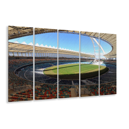 Moses Mabhida Stadium, Stadium Canvas, Sport Art, 5 Panel B, Extra Large Canvas, Canvas Print Wall Art