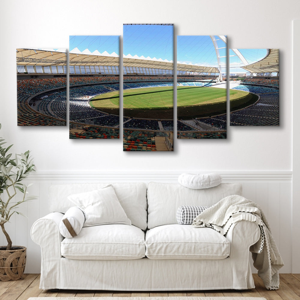 Moses Mabhida Stadium, Stadium Canvas, Sport Art, Gift for him, 5 Panel, Large Canvas, Canvas Print Wall Art