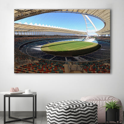 Moses Mabhida Stadium, Stadium Canvas, Sport Art, Gift for him, Man Cave Decor, Art Print, Canvas Print Wall Art