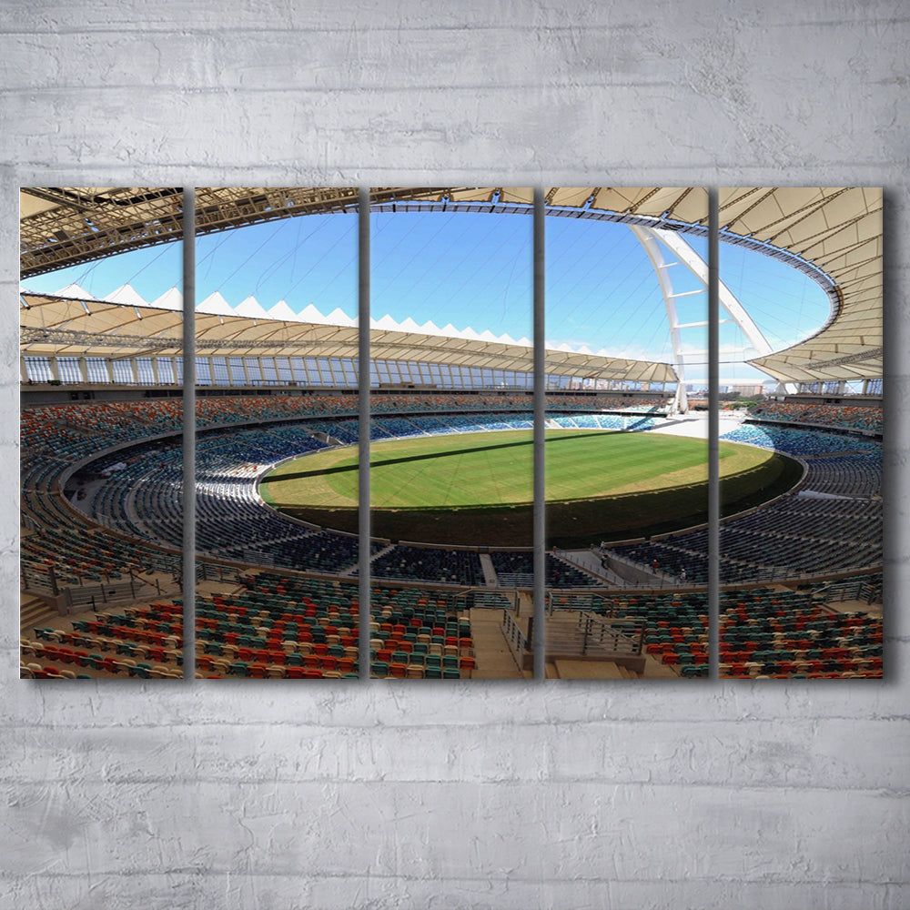 Moses Mabhida Stadium, Stadium Canvas, Sport Art, 5 Panel B, Extra Large Canvas, Canvas Print Wall Art