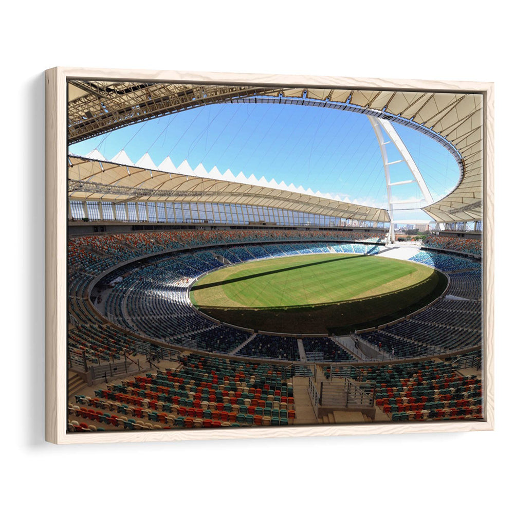 Moses Mabhida Stadium, Stadium Canvas, Sport Art, Framed Canvas Print Wall Art, Floating Frame