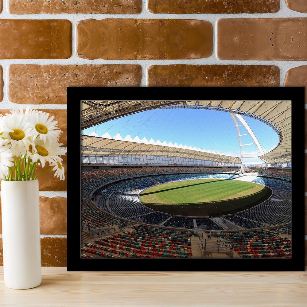 Moses Mabhida Stadium, Stadium Canvas, Sport Art, Gift for him, Framed Art Print Wall Decor, Picture Framed