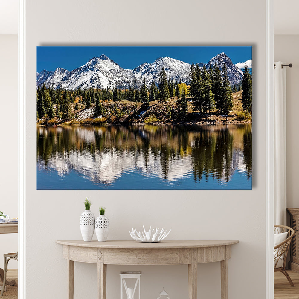 Mountains Colorado Canvas Wall Art, Cavas Print Wall Art Hom Decor