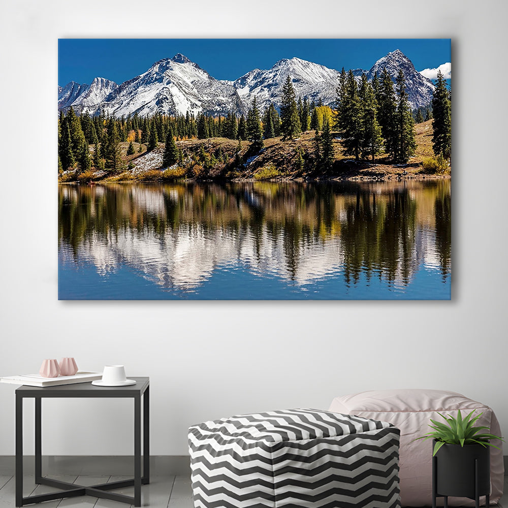 Mountains Colorado Canvas Wall Art, Cavas Print Wall Art Hom Decor