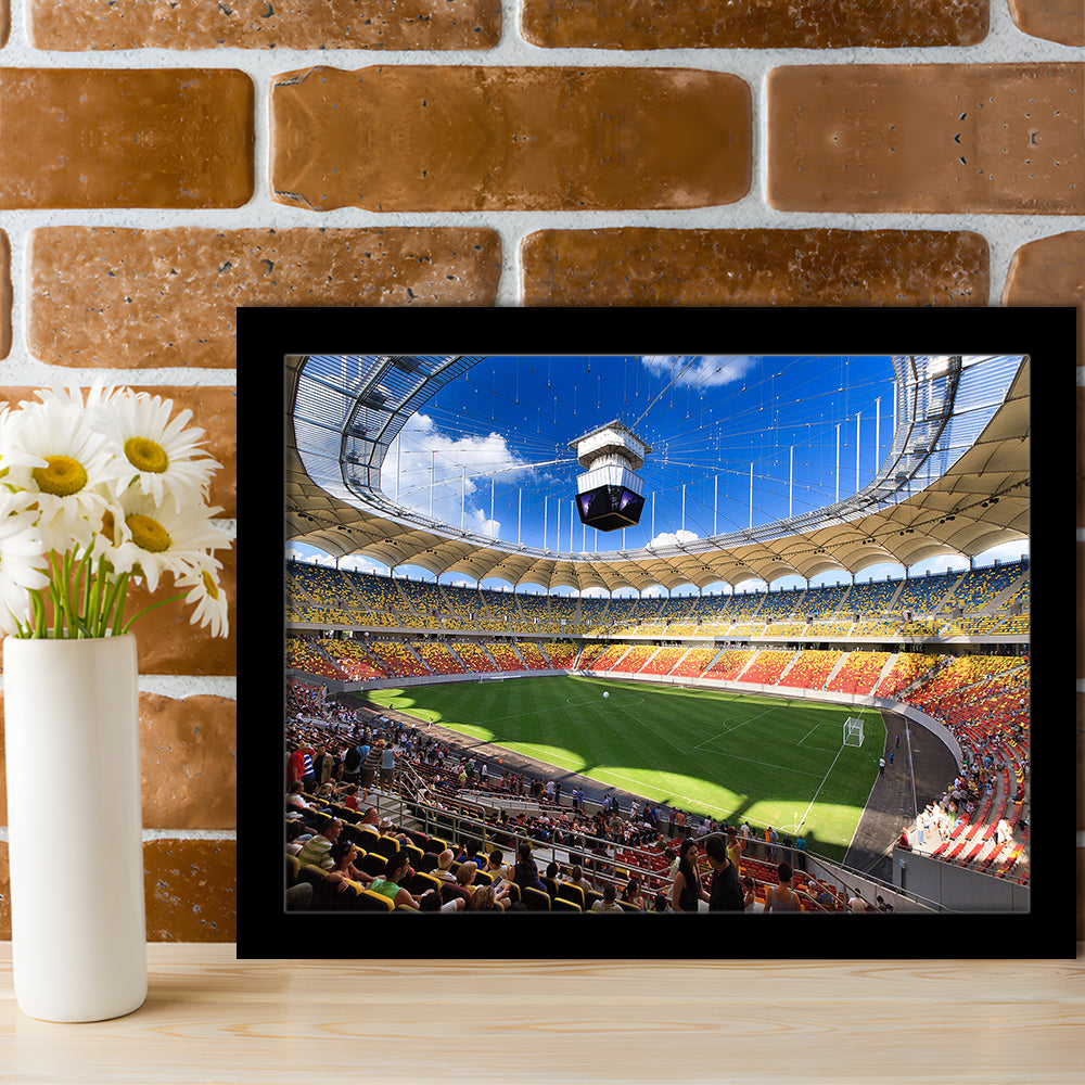 National Arena, Stadium Canvas, Sport Art, Gift for him, Framed Art Print Wall Decor, Picture Framed