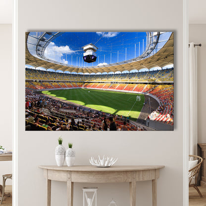 National Arena, Stadium Canvas, Sport Art, Gift for him, Man Cave Decor, Art Print, Canvas Print Wall Art