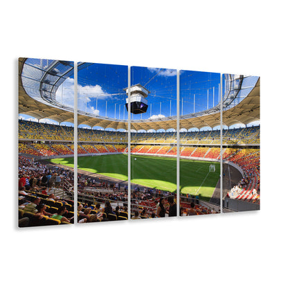 National Arena, Stadium Canvas, Sport Art, 5 Panel B, Extra Large Canvas, Canvas Print Wall Art