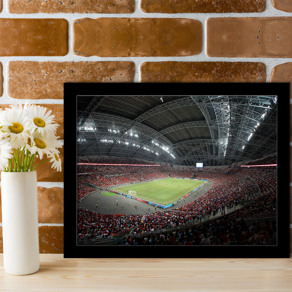 National Football Stadium, Stadium Canvas, Sport Art, Fan Gifts, Framed Art Print Wall Decor, Picture Framed
