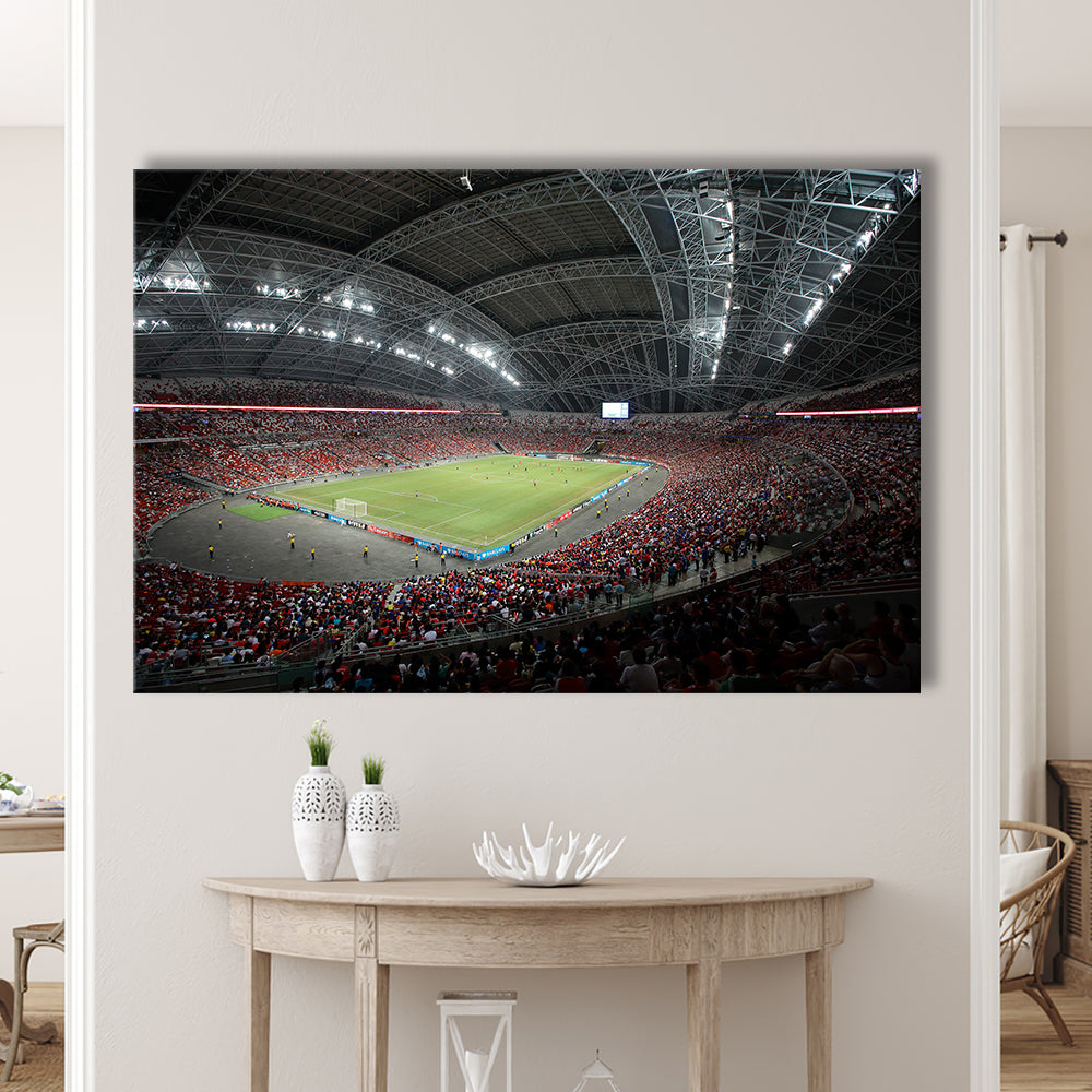 National Football Stadium, Stadium Canvas, Sport Art, Fan Gifts, Man Cave Decor, Art Print, Canvas Print Wall Art