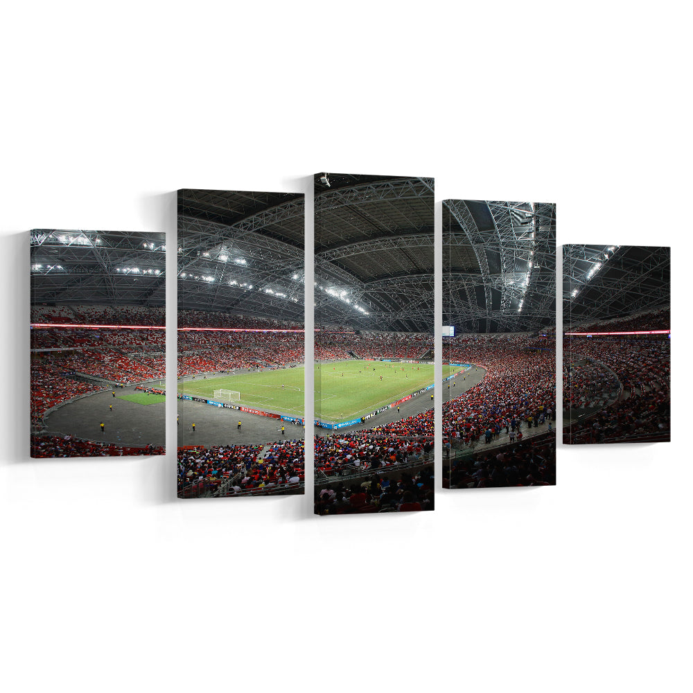 National Football Stadium, Stadium Canvas, Sport Art, Fan Gifts, 5 Panel, Large Canvas, Canvas Print Wall Art