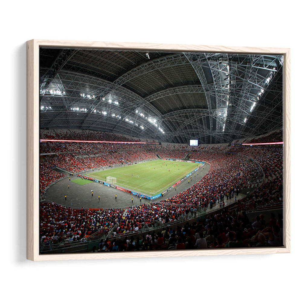 National Football Stadium, Stadium Canvas, Sport Art, Fan Gifts, Framed Canvas Print Wall Art, Floating Frame