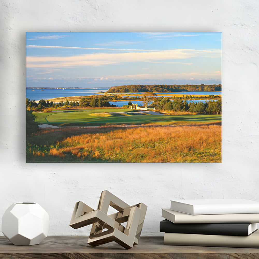 National Golf Links Of America Hole 17, Southampton, New York, Golf Art Print,Gifts Golf Lover