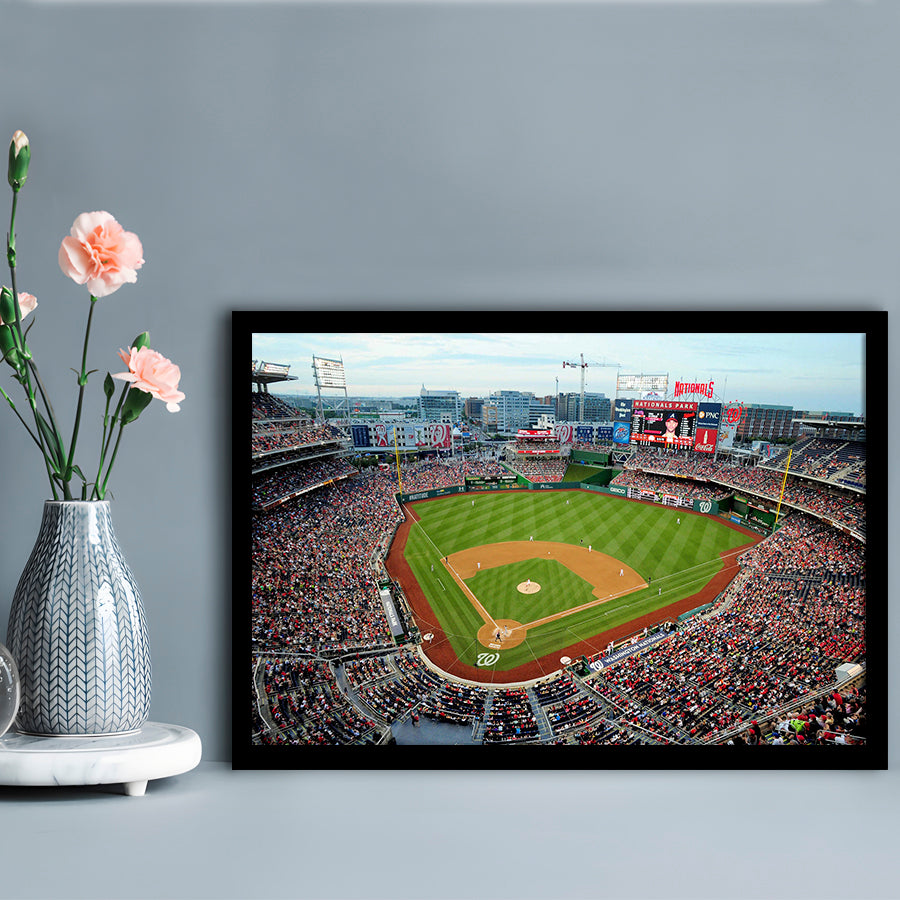 National Park Washington Dc, Stadium Canvas, Sport Art, Gift for him, Framed Art Print Wall Decor, Picture Framed