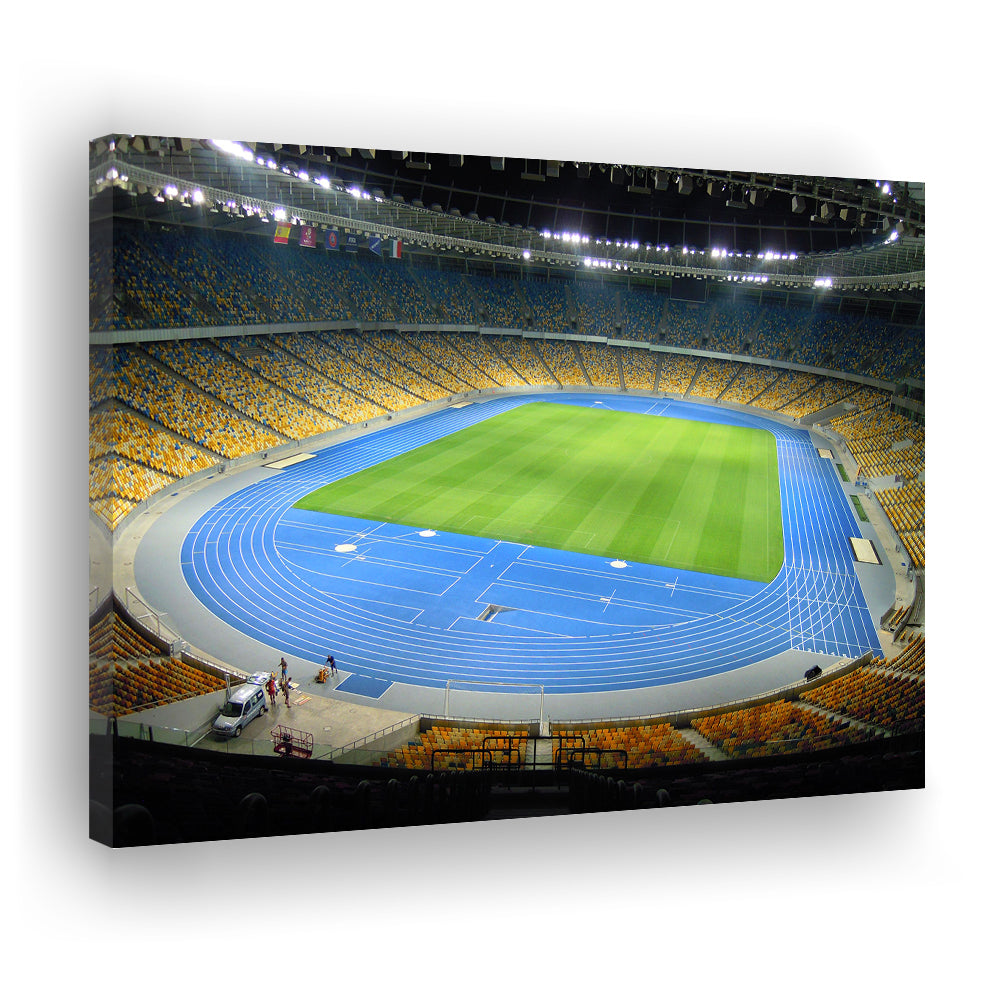 National Sports Complex, Stadium Canvas, Sport Art, Gift for him, Man Cave Decor, Art Print, Canvas Print Wall Art