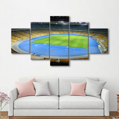 National Sports Complex, Stadium Canvas, Sport Art, Gift for him, 5 Panel, Large Canvas, Canvas Print Wall Art