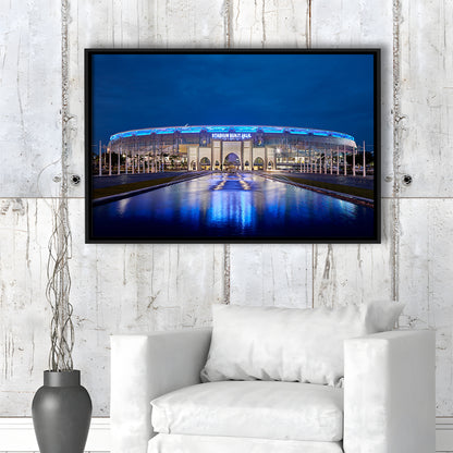 National Stadium in Bukit Jalil, Stadium Canvas, Sport Art, Framed Canvas Print Wall Art, Floating Frame