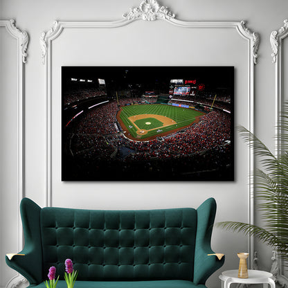 Nationals Park in Washington, Stadium Canvas, Sport Art, Gift for him, Framed Art Print Wall Decor, Picture Framed