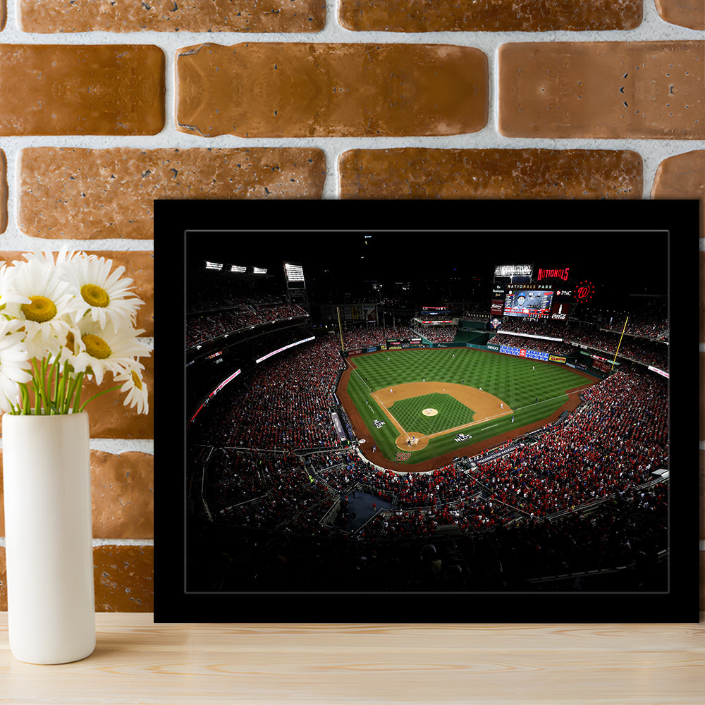 Nationals Park in Washington, Stadium Canvas, Sport Art, Gift for him, Framed Art Print Wall Decor, Picture Framed