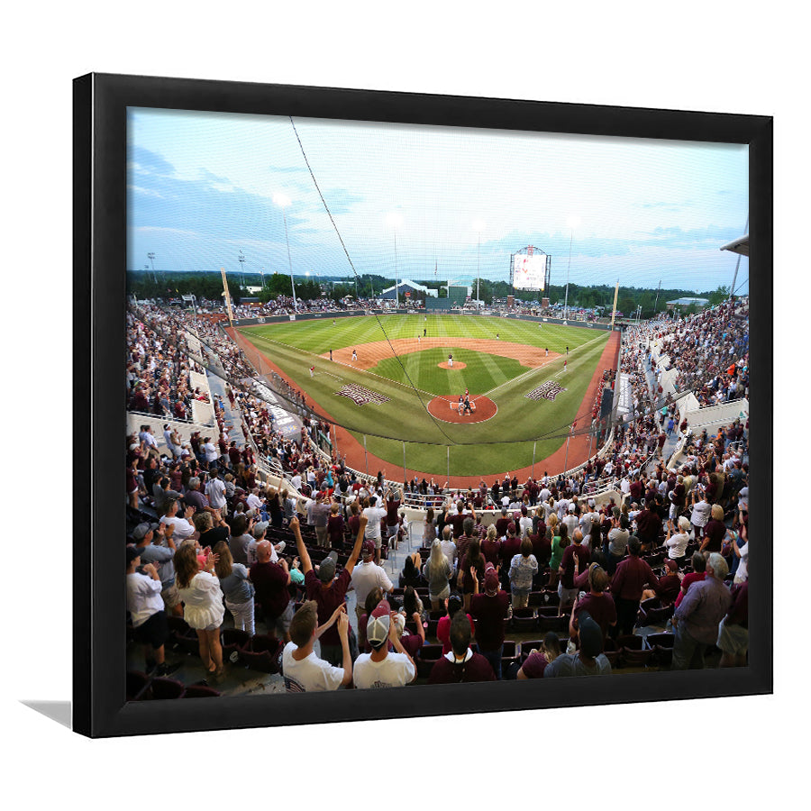 New Dudy Noble Field, Stadium Canvas, Sport Art, Gift for him, Framed Art Print Wall Decor, Picture Framed