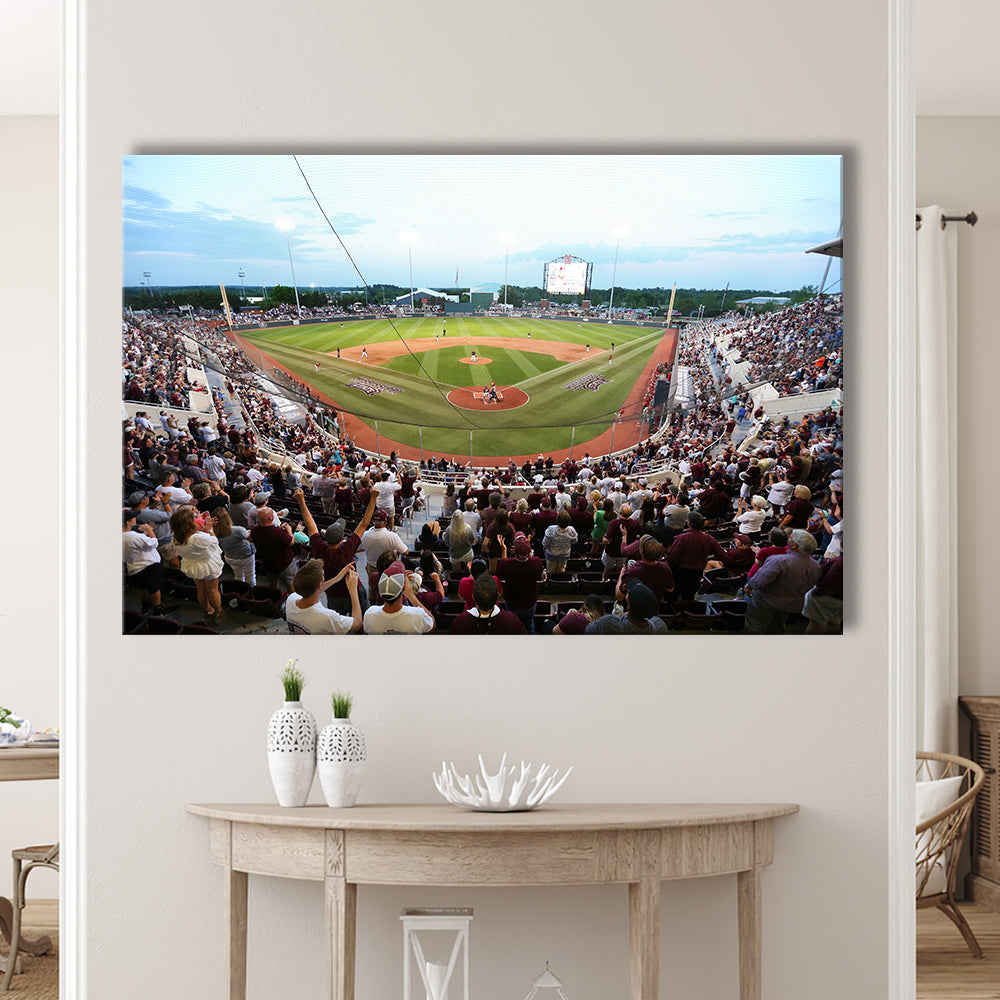 New Dudy Noble Field, Stadium Canvas, Sport Art, Gift for him, Man Cave Decor, Art Print, Canvas Print Wall Art