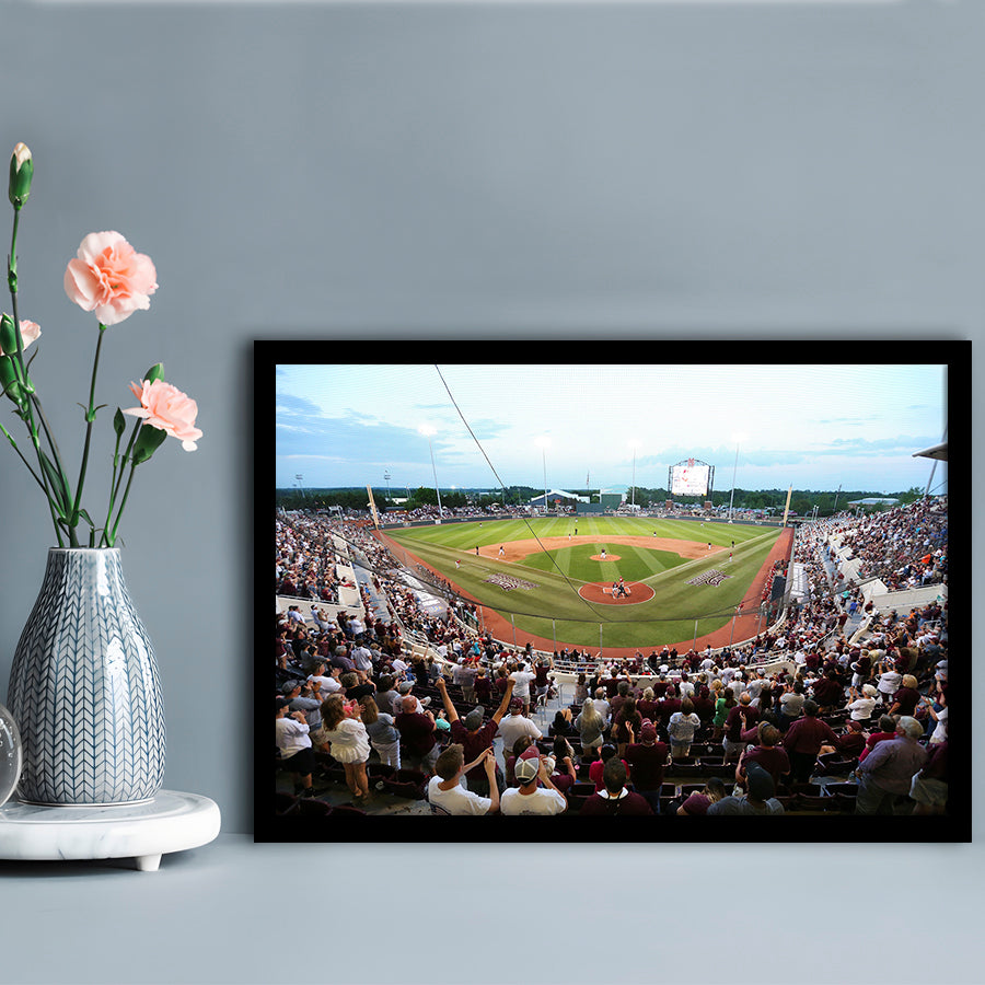 New Dudy Noble Field, Stadium Canvas, Sport Art, Gift for him, Framed Art Print Wall Decor, Picture Framed