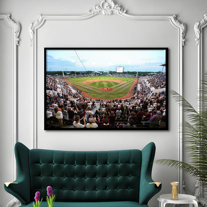New Dudy Noble Field, Stadium Canvas, Sport Art, Gift for him, Framed Art Print Wall Decor, Picture Framed