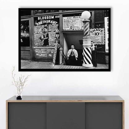 New York City Print Black and White Art, Framed Art Print Wall Decor