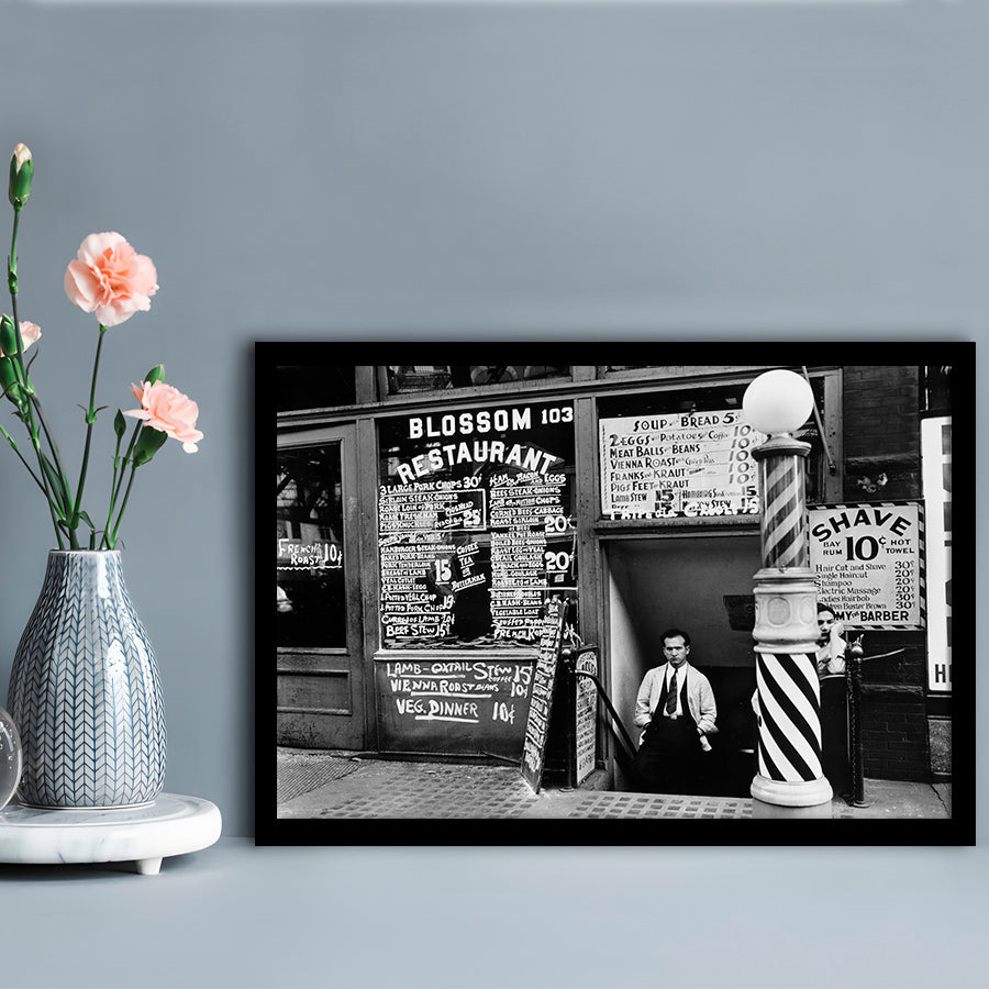 New York City Print Black and White Art, Framed Art Print Wall Decor